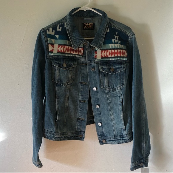 Cindy Love custom denim jacket sz small - Picture 2 of 14